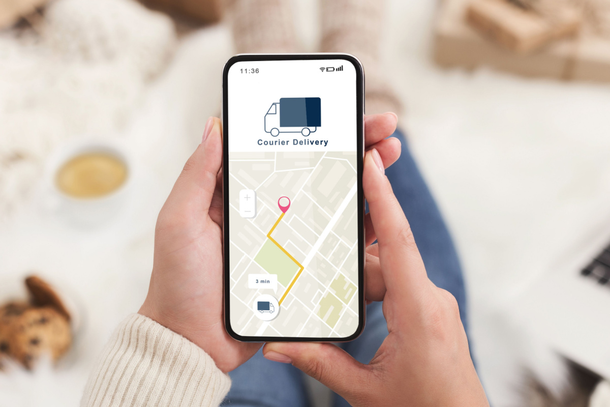 Courier mobile app