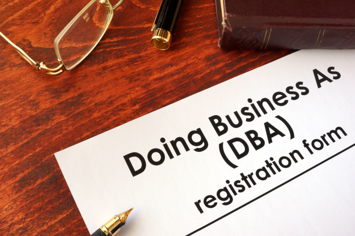 Close up on business DBA application