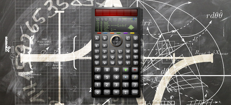 Calculator used for small business.