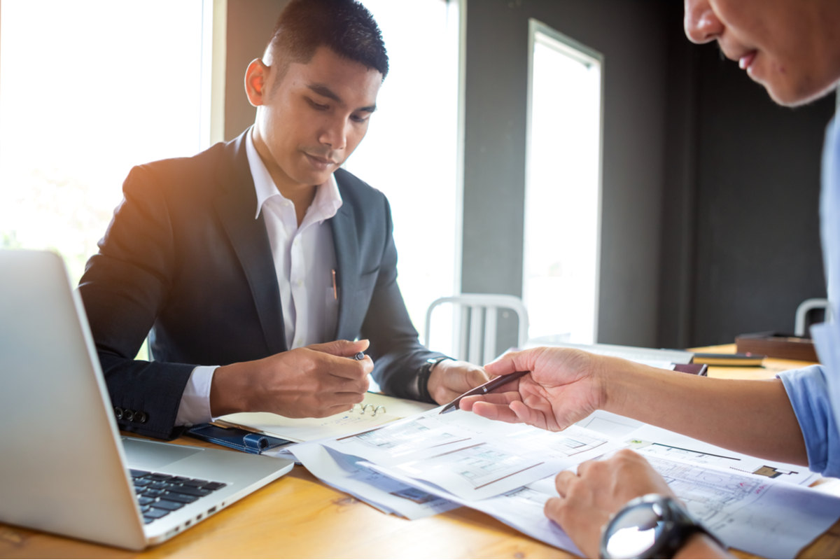 Co-signing a loan.